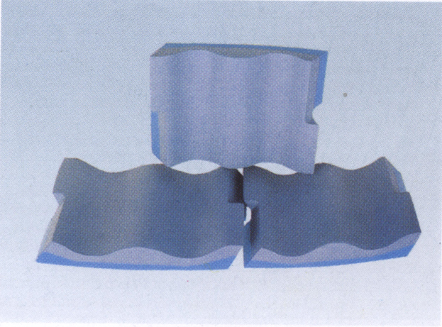 双金属复合球磨机筒衬板 双金属复合球磨机筒衬板